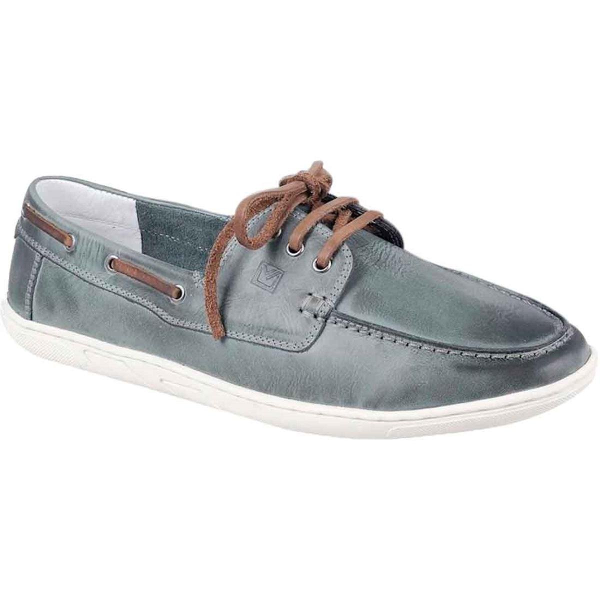Sapato Masculino Dockside Sandro \u0026 Co York Boat - Cinza | Zattini